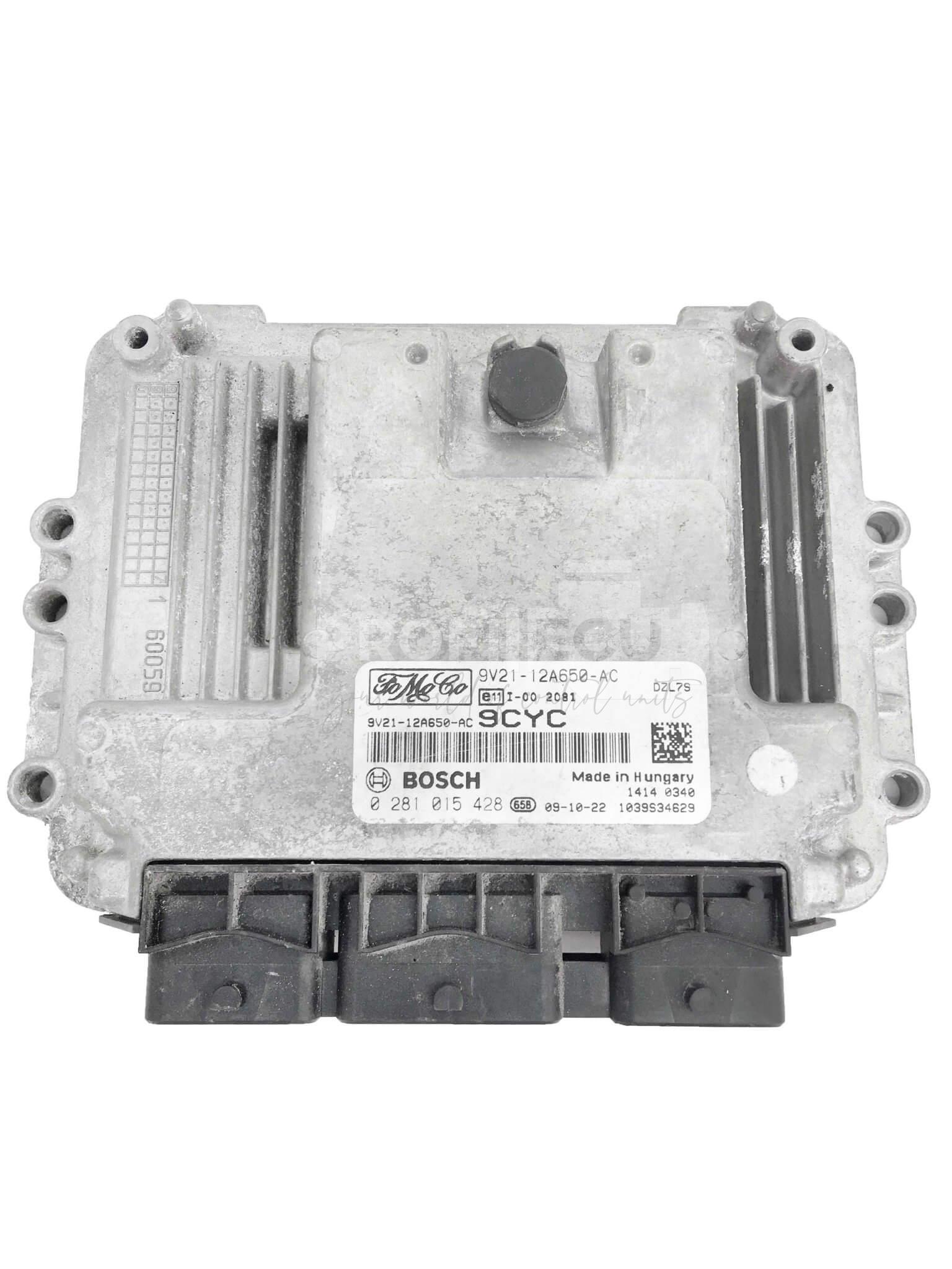 9V21-12A650-AC 0281015428 ECU Řídící jednotka motoru FORD FIESTA