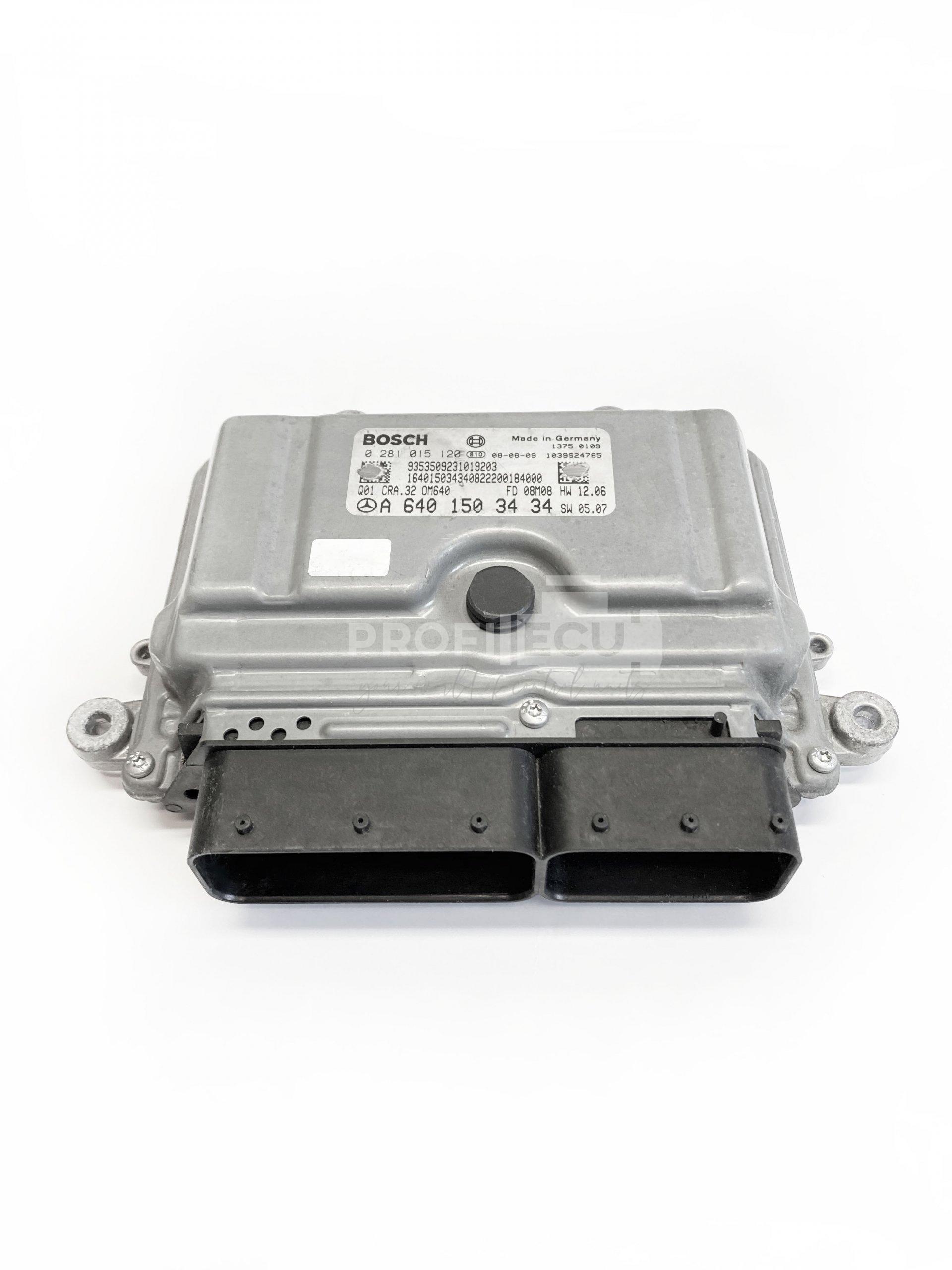 A6401503434 0281015120 ECU Řídící jednotka motoru MERCEDES A160 W169 A6401503434 0281015120 ECU Řídící jednotka motoru MERCEDES A160 W169