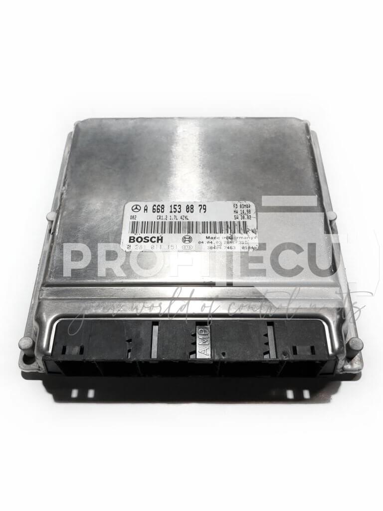 A6681530879 A 668 153 08 79 ECU Řídící jednotka motoru MERCEDES W168