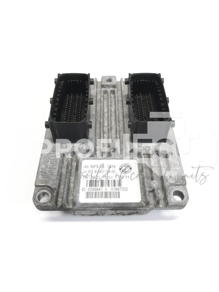 IAW 5SF9.MS 51847332 IAW5SF9MS ECU Řídící jednotka motoru FIAT 500