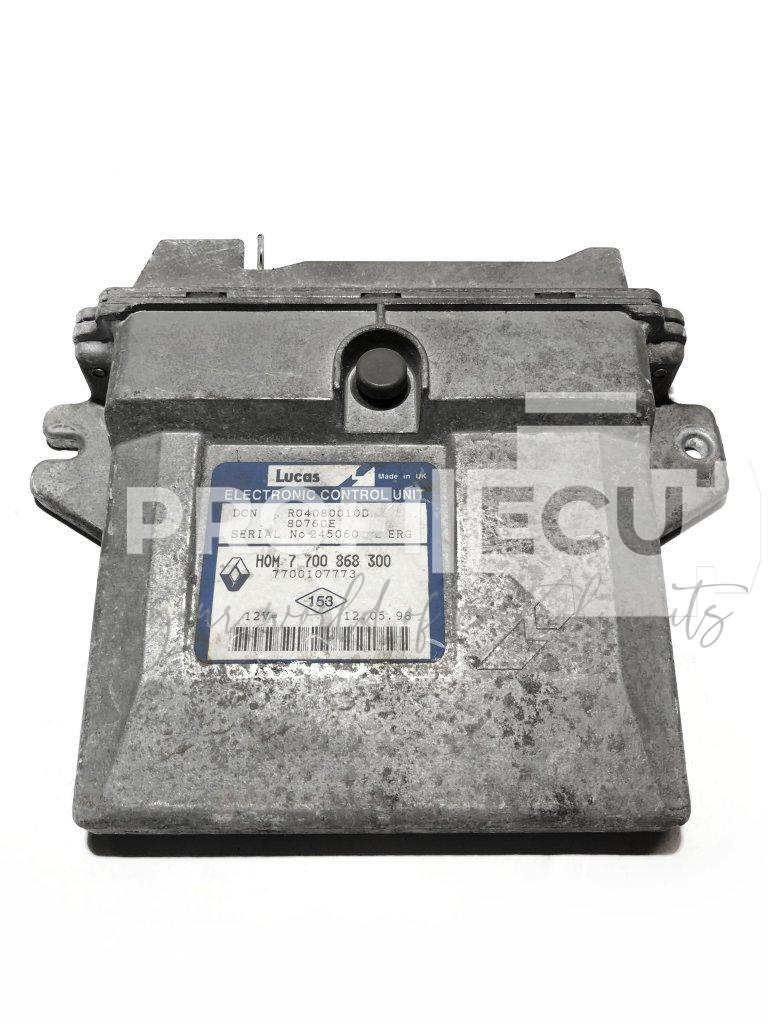 R04080010D HOM7 700868300 ECU Řídící jednotka motoru RENAULT CLIO II KANGOO 1.9