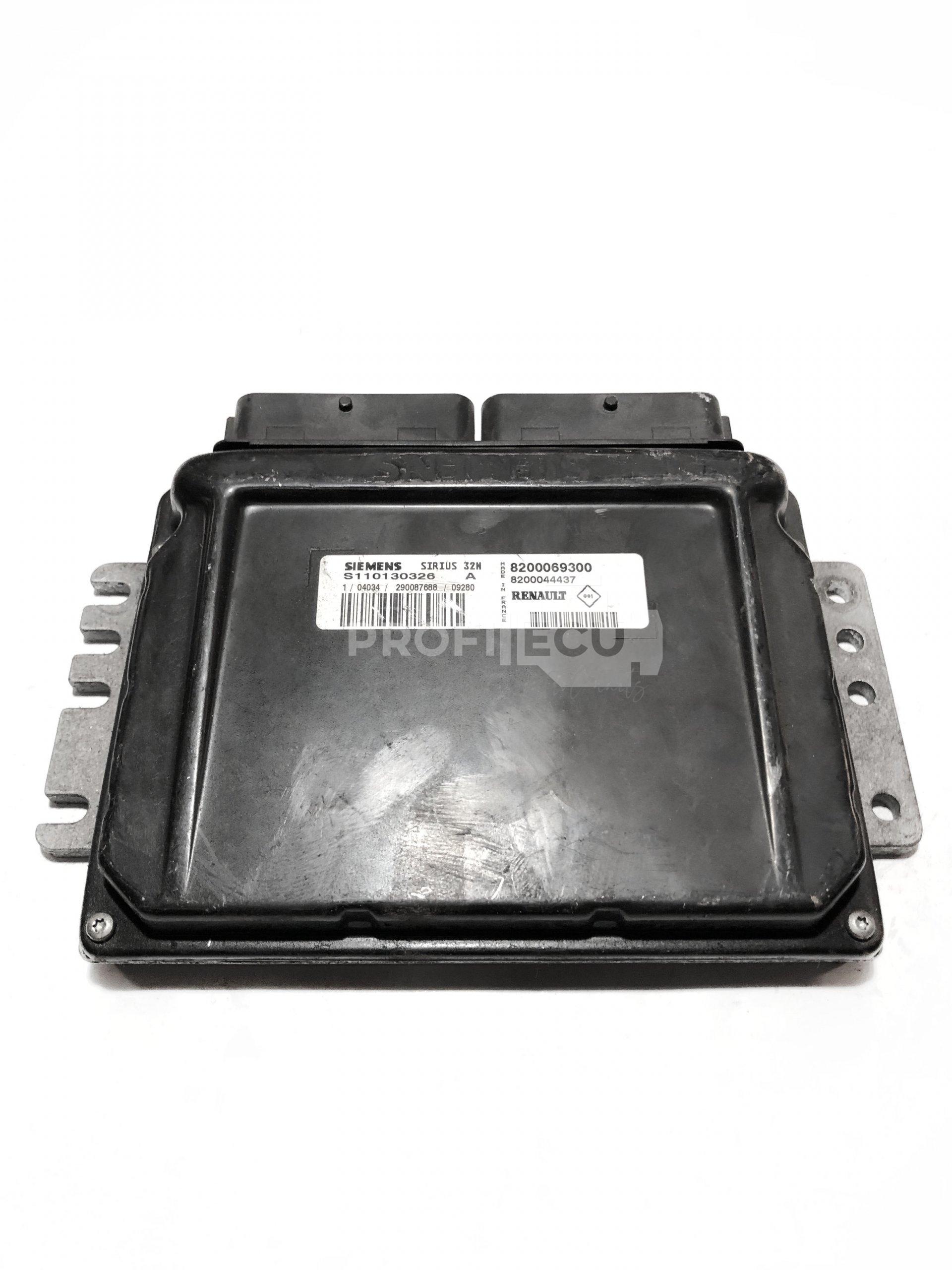 S110130326A 8200069300 8200044437 ECU Řídící jednotka motoru RENAULT