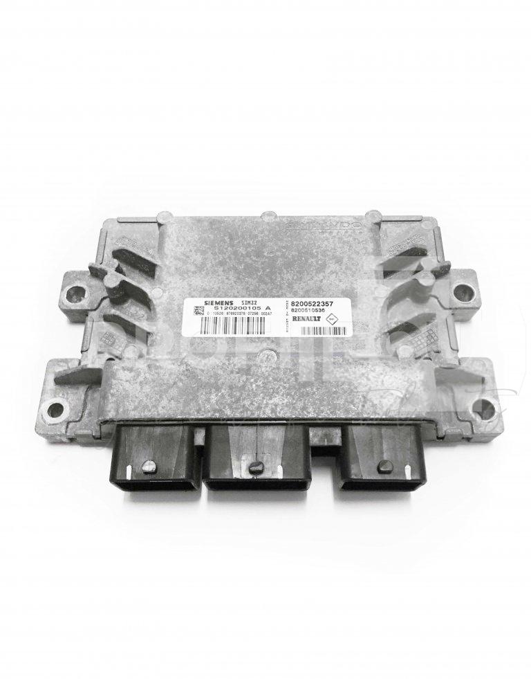 S120200105 A 8200522357 ECU Řídící jednotka motoru RENAULT CLIO 1.2
