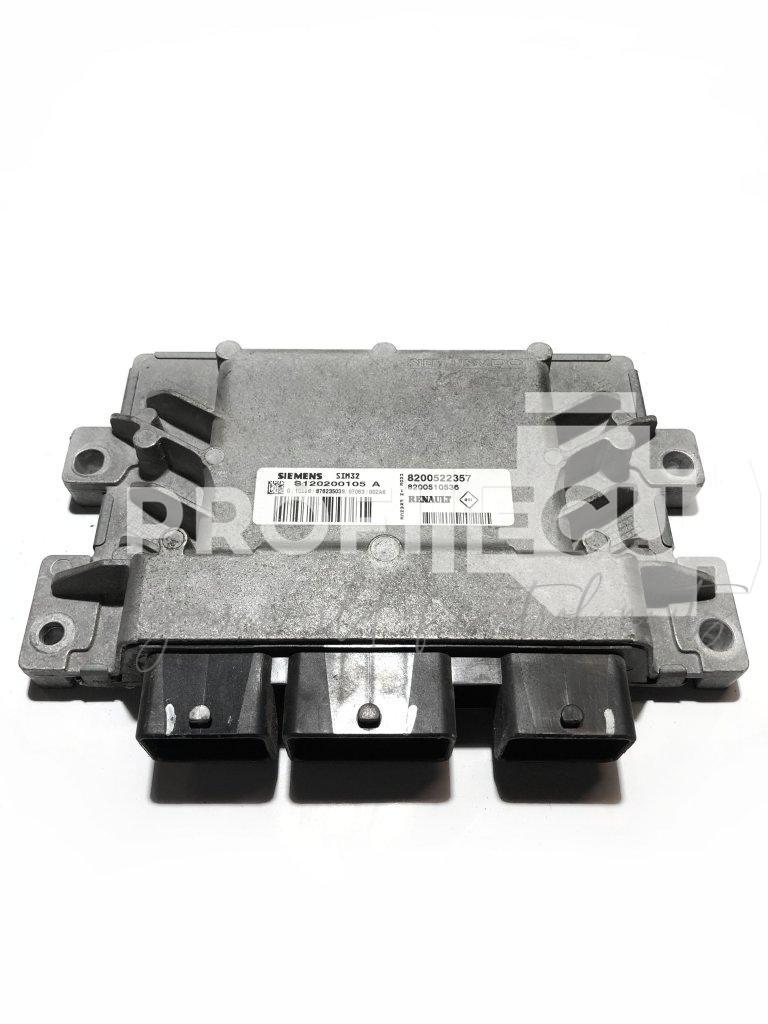 S120200105 A 8200522357 8200510536 ECU Řídící jednotka motoru RENAULT CLIO 1.2