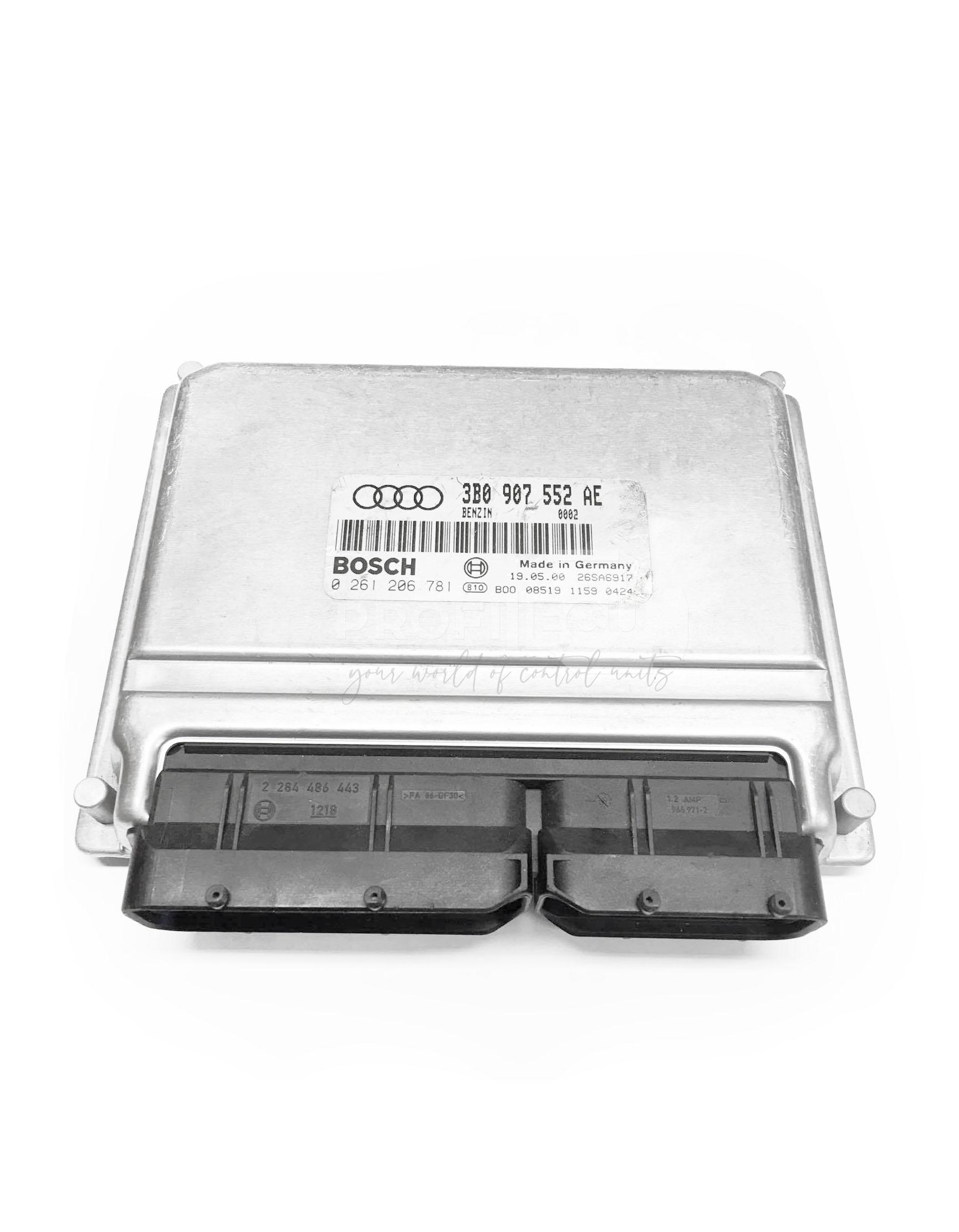 3B0907552AE 0261206781 ECU Řídící jednotka motoru AUDI A4 3B0907552AE 0261206781 ECU Řídící jednotka motoru AUDI A4