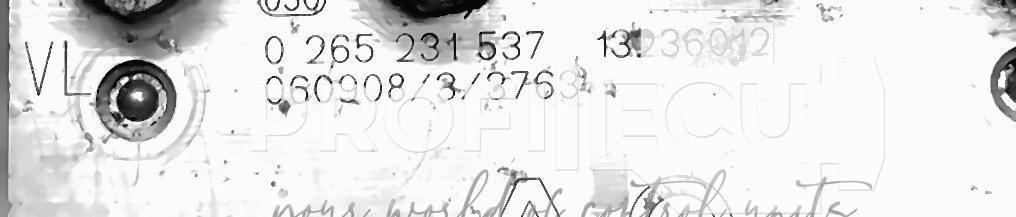 Štítek jednotky: 0265231537, 13236012
