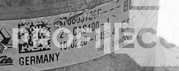 Štítek jednotky: 476603736R, 10.0220-0455.4, 10.0915-1452.3