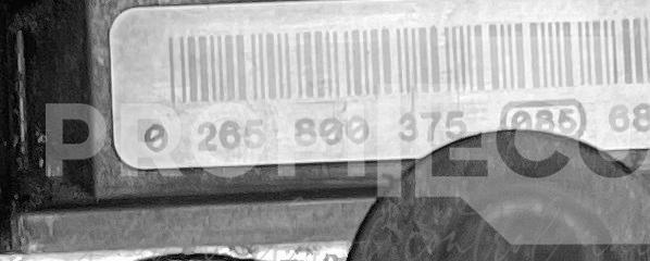 Štítek jednotky: 0265231450, 0265800375