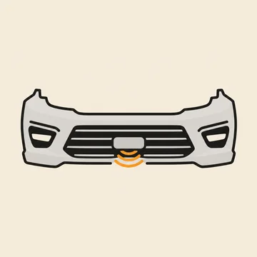 Ilustrační obrázek: ACC a Front Assist zůstávají nedostupné i s čistou a nepoškozenou přídí