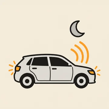 Ilustrační obrázek: Alarm se sám spouští, i když je auto zamčené