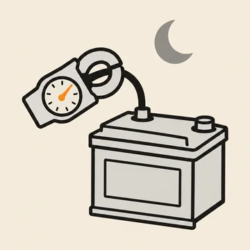Ilustrační obrázek: Baterie se přes noc vybije, i když sama drží
