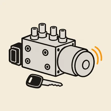 Ilustrační obrázek: Čerpadlo ABS běží i po vypnutí motoru
