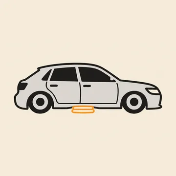 Ilustrační obrázek: Hlášení AIRMATIC navštivte servis a vůz se nezvedne