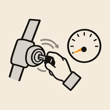 Ilustrační obrázek: Motor nejde nastartovat, startér točí