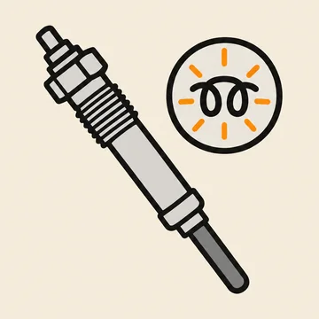 Ilustrační obrázek: Motor občas nenaskočí a bliká kontrolka žhavení