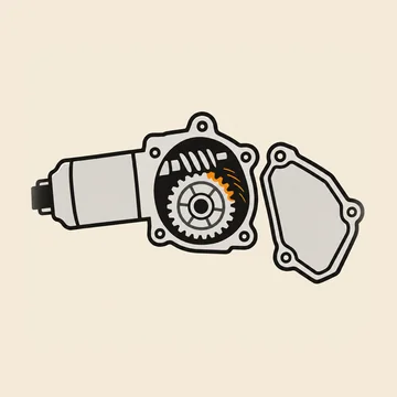 Ilustrační obrázek: Motorek cvakne nebo ve dveřích něco mele, ale okno se nehne