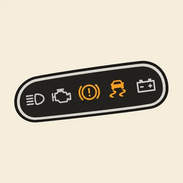 Ilustrační obrázek: Svítí kontrolka ABS, ESP a brzd