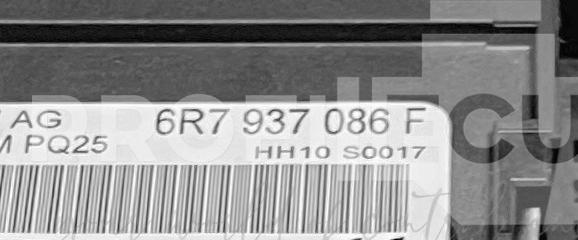 Štítek jednotky: 6R7937086F