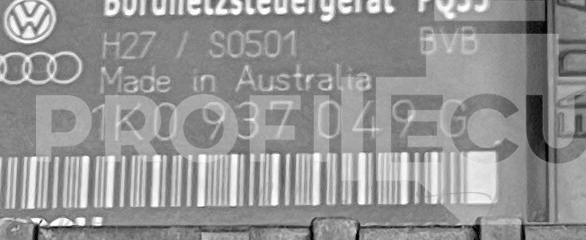 Štítek jednotky: 1K0937049G