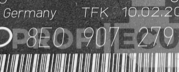 Štítek jednotky: 8E0907279F