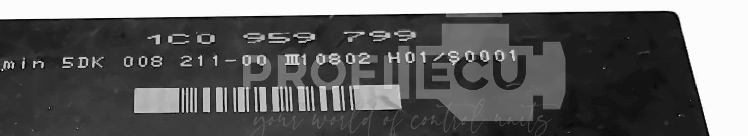 Štítek jednotky: 1C0959799, 5DK008211-00