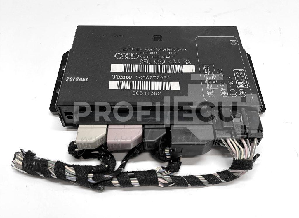 8E0959433BA Komfortní řídicí jednotka Temic, Audi A4 B6