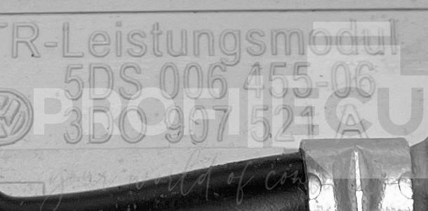 Štítek jednotky: 3D0907521A, 5DS006455-06