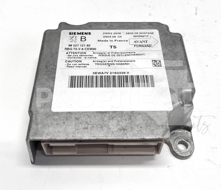 9652712180 Řídicí jednotka airbagu Siemens, Peugeot 307