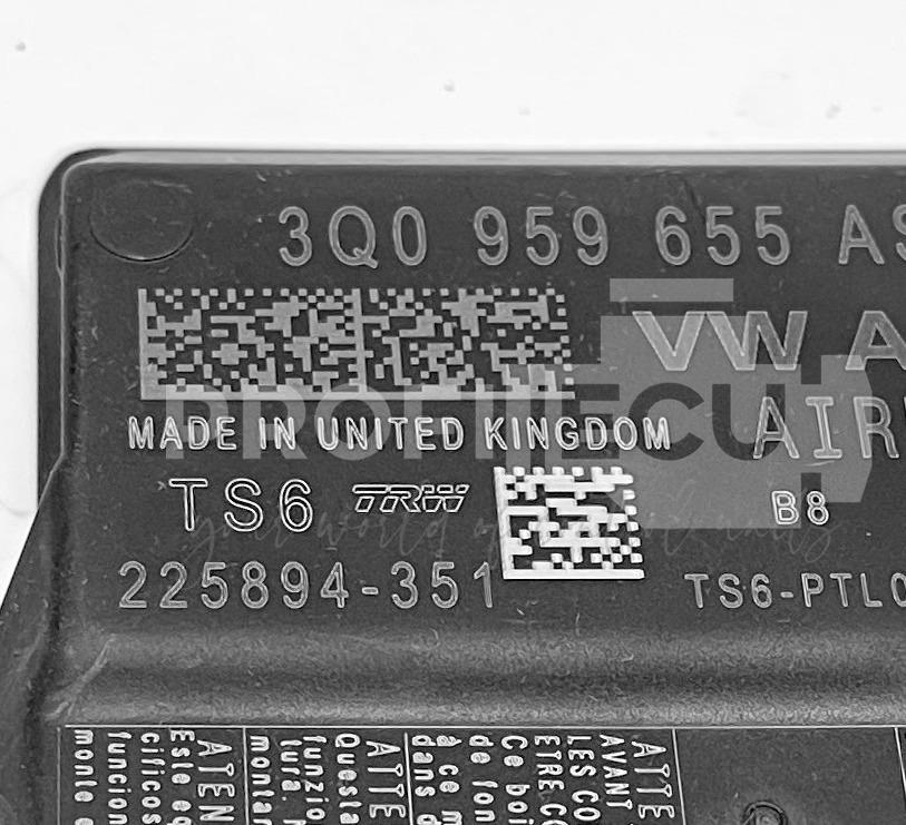 Štítek jednotky: 3Q0959655AS, 225894-351