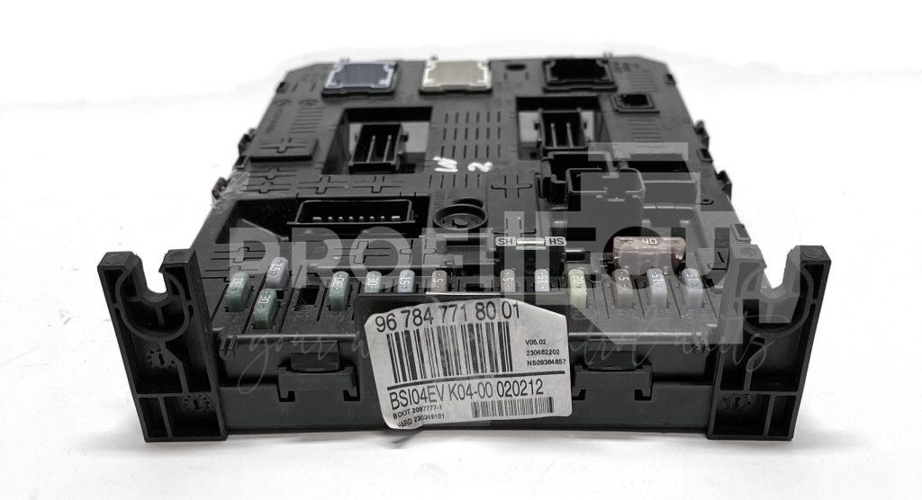 9678477180 Řídicí jednotka BSI PSA BSI04EV, Peugeot 5008
