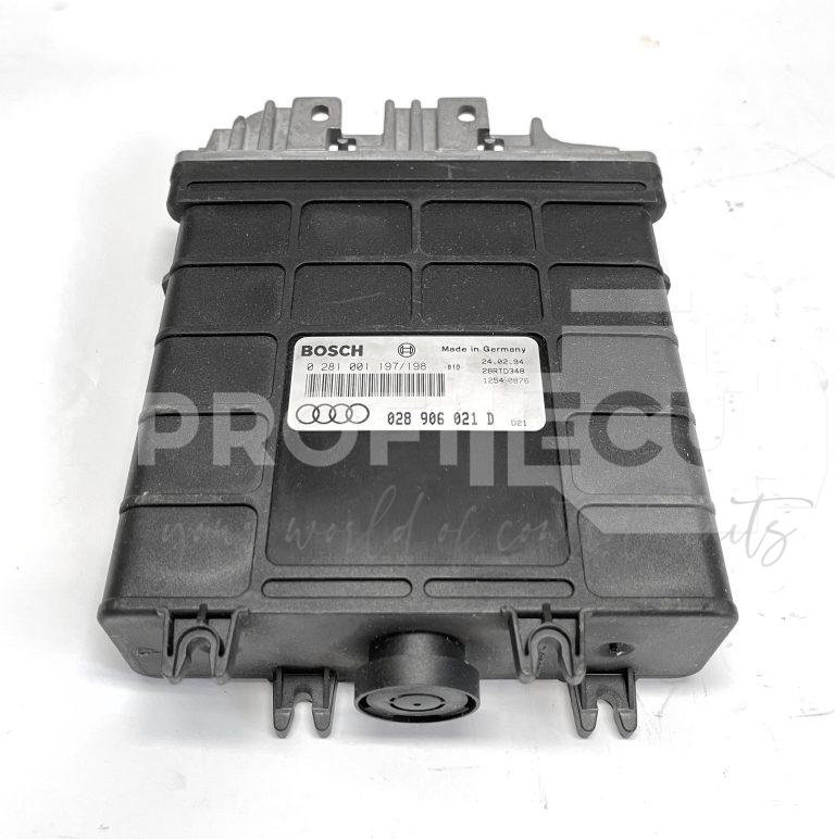 028906021D Řídicí jednotka motoru Bosch, Audi 80 B4 1.9 TDI 1Z