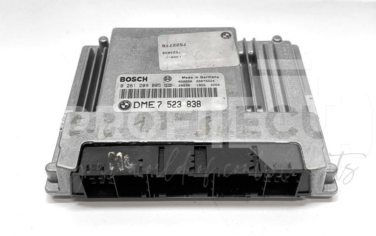 7523838 Řídicí jednotka motoru Bosch DME, BMW 3 E46 2.0 benzín N42