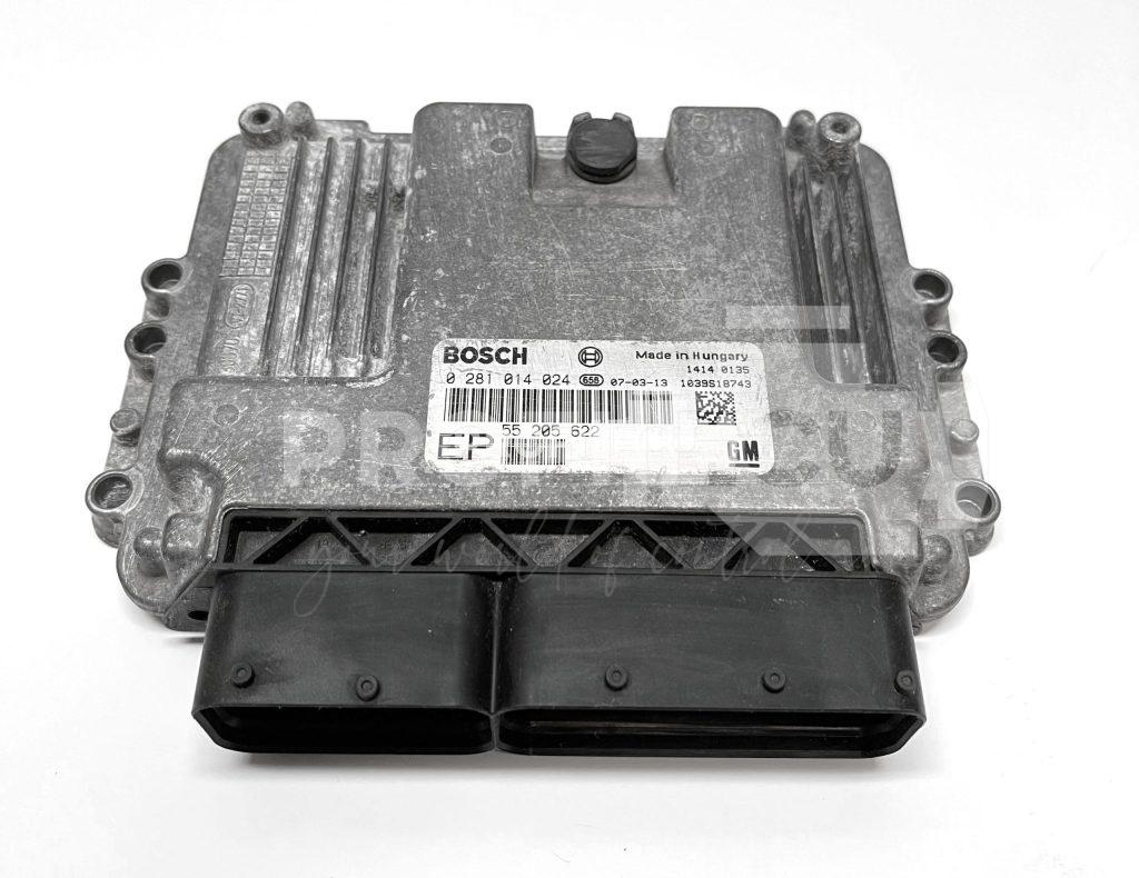 55205622 Řídicí jednotka motoru Bosch EDC16C39, Opel Zafira B 1.9 CDTI Z19DTH