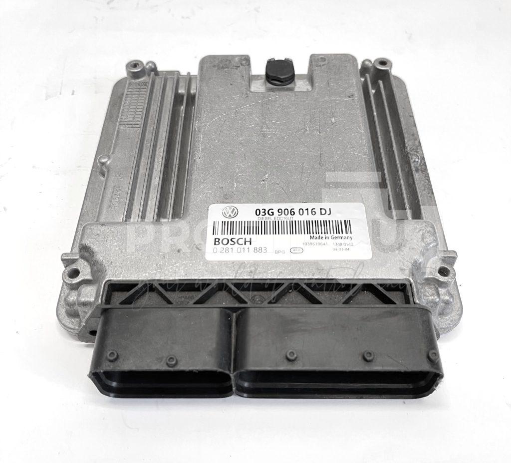 03G906016DJ Řídicí jednotka motoru Bosch EDC16U1, Škoda Octavia II 1.9 TDI