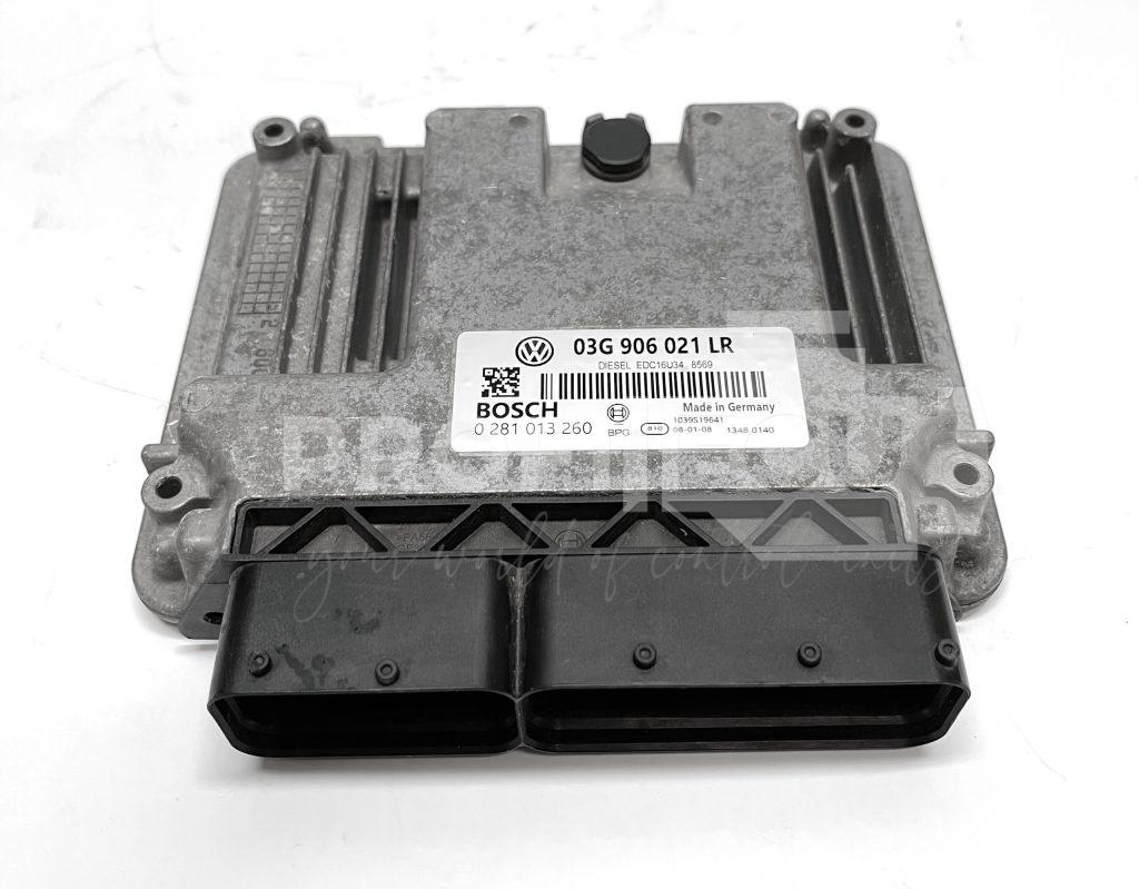 03G906021LR Řídicí jednotka motoru Bosch EDC16U34, VW Passat B6 1.9 TDI BXE