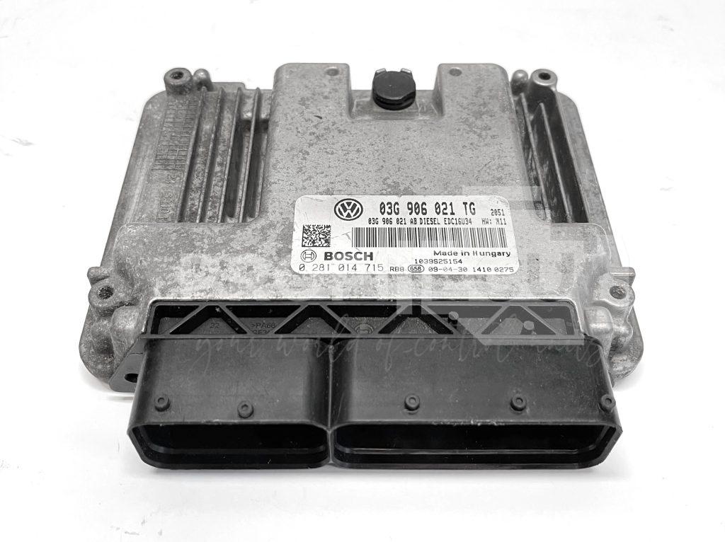 03G906021TG Řídicí jednotka motoru Bosch EDC16U34, Škoda Octavia II 1.9 TDI