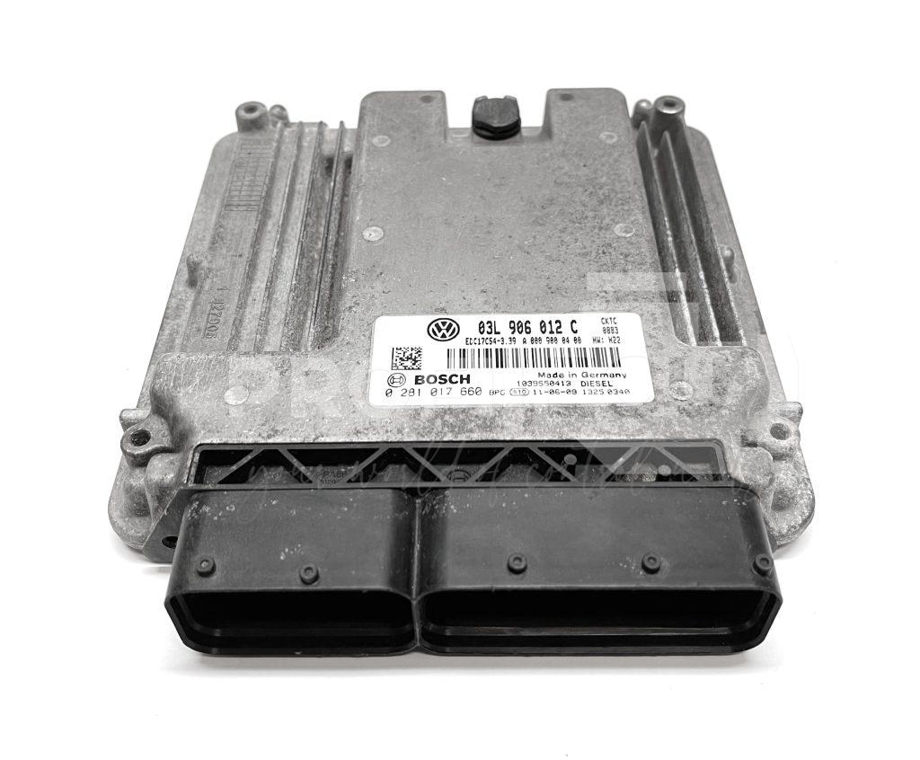03L906012C Řídicí jednotka motoru Bosch EDC17C54, VW Crafter 30-50 2E 2.0 TDI CKTC
