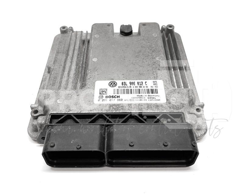 03L906012C Řídicí jednotka motoru Bosch EDC17C54, VW Crafter 30-50 2E 2.0 TDI CKTC