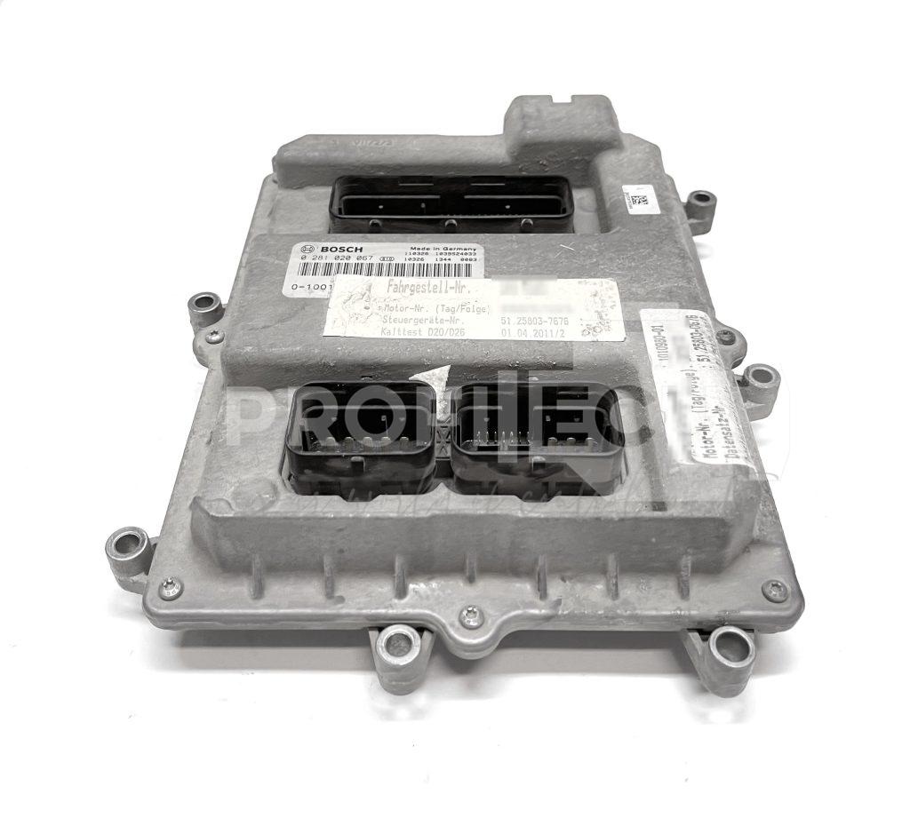 0281020067 Řídicí jednotka motoru Bosch EDC7C32, MAN D20 (D2066), Euro 5