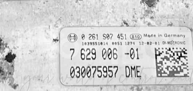 Štítek jednotky: 7629006, 0261S07451