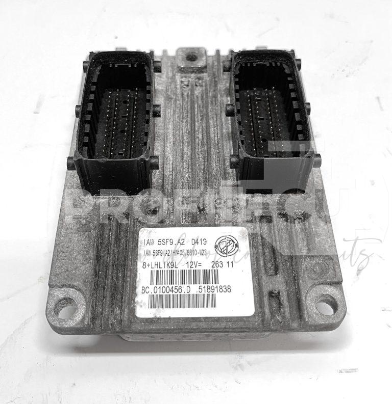 51891838 Řídicí jednotka motoru Magneti Marelli IAW 5SF9, Fiat Punto Evo 199 1.4 8V 350A1000