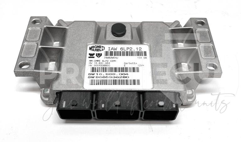 9665936280 Řídicí jednotka motoru Magneti Marelli IAW 6LP2, Citroën C4 I 1.4 16V benzín
