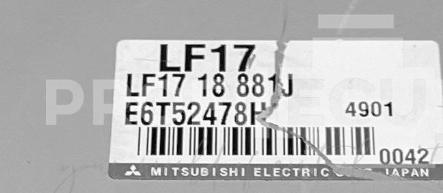 Štítek jednotky: LF1718881J, E6T52478H