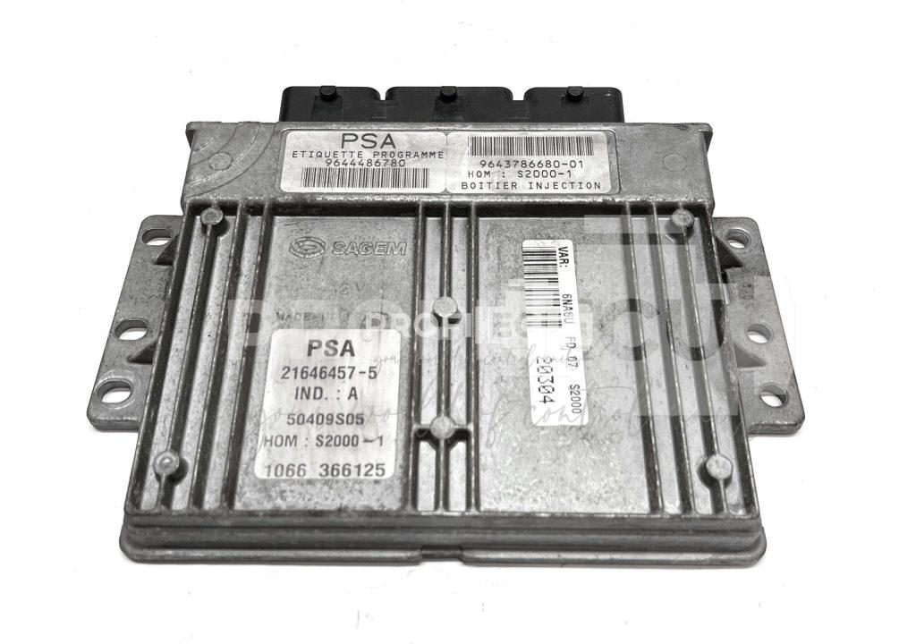 9644486780 Řídicí jednotka motoru Sagem S2000-1, Citroën Xsara Picasso 1.8i