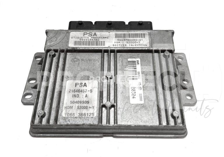 9644486780 Řídicí jednotka motoru Sagem S2000-1, Citroën Xsara Picasso 1.8i