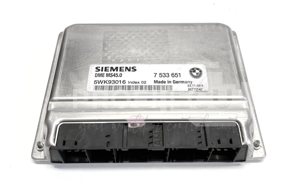 7533651 Řídicí jednotka motoru Siemens MS45.0, BMW Z4 E85 M54 2.5 / 3.0 benzín