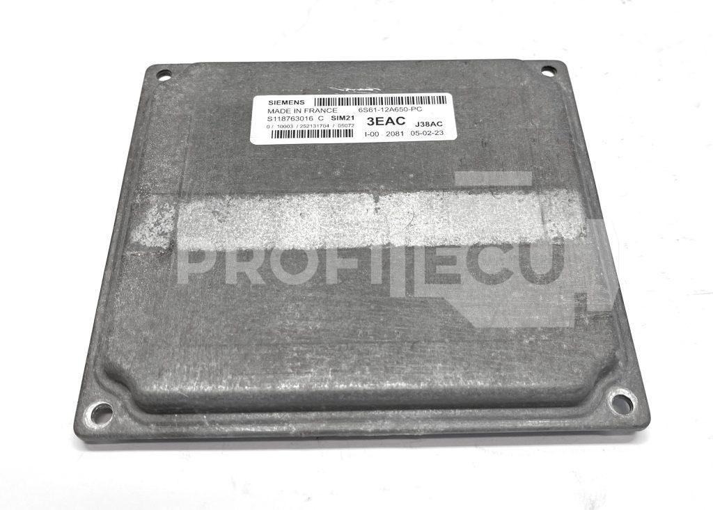 6S61-12A650-PC Řídicí jednotka motoru Siemens SIM21, Ford Fiesta V 1.3 benzín