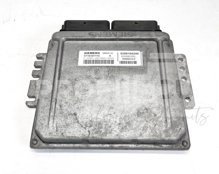 8200164240 Řídicí jednotka motoru Siemens Sirius 34, Renault Clio II 1.4 16V benzín