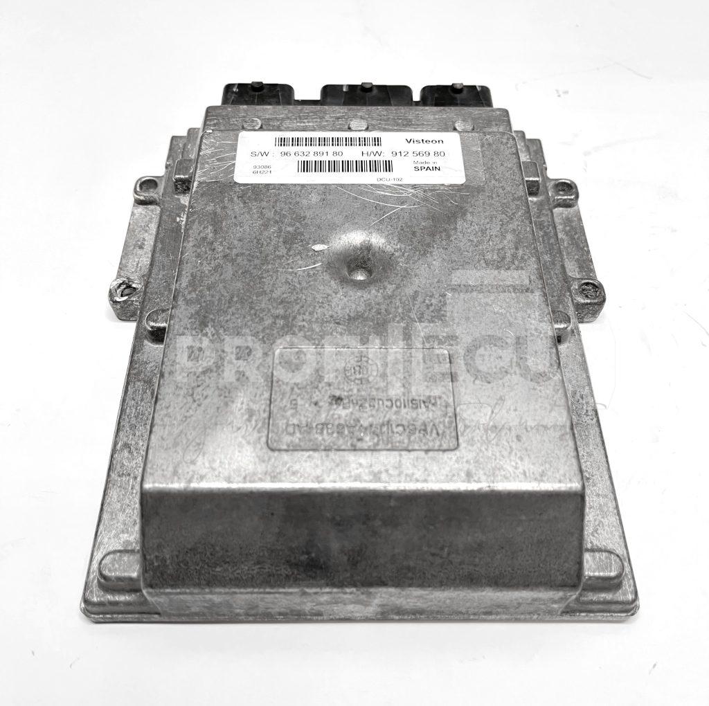 9663289180 Řídicí jednotka motoru Visteon DCU-102, Fiat Ducato 250 2.2 HDi