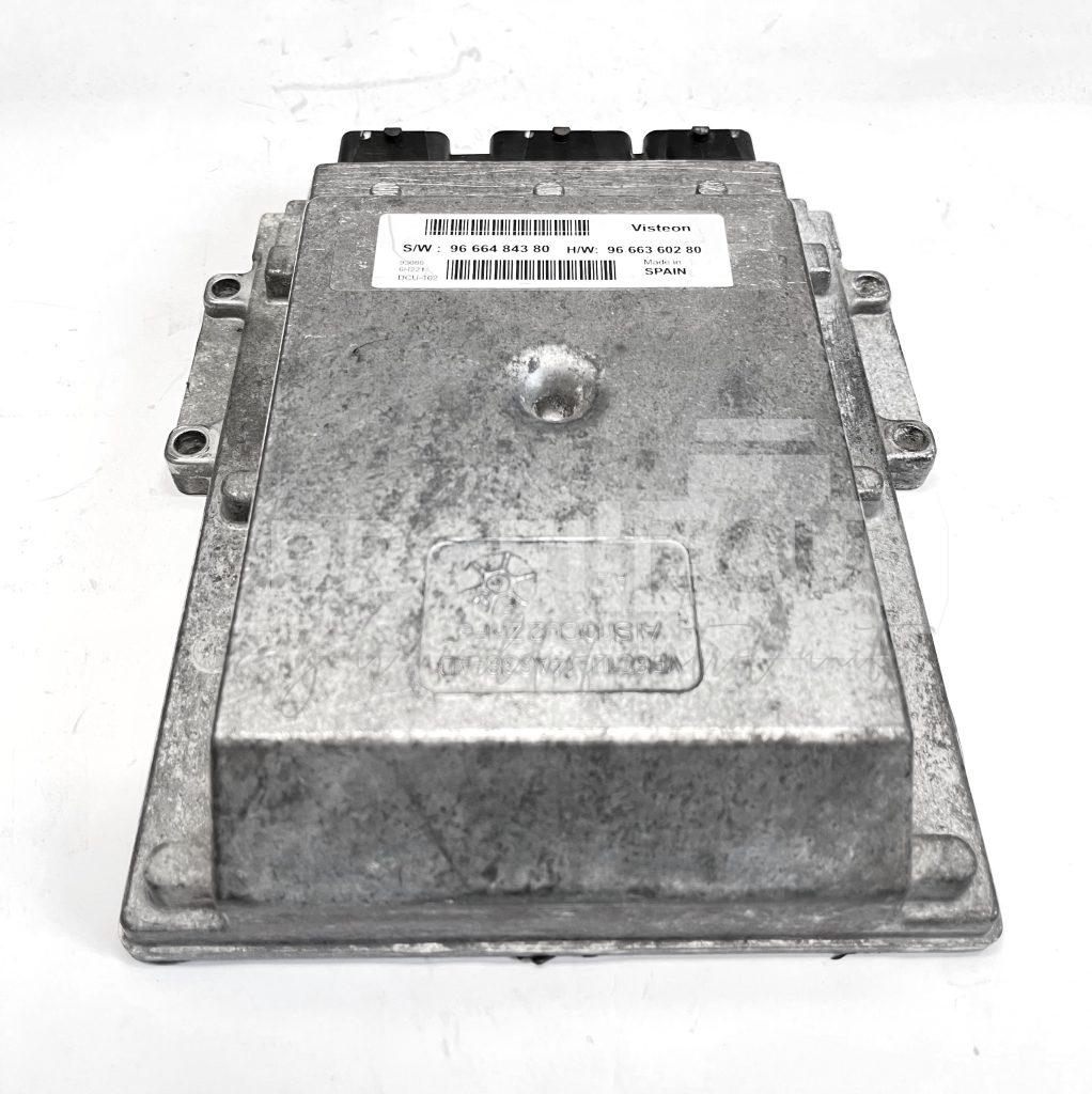 9666484380 Řídicí jednotka motoru Visteon DCU-102, Fiat Ducato 250 2.2 HDi